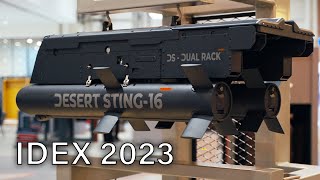 IDEX 2023 Autonomous Vehicles Precision Guided Munitions amp Cruise Missiles [upl. by Deming]