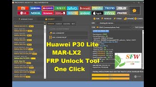 Huawei P30 Lite MARLX2 FRP Unlock Tool [upl. by Kinnon445]