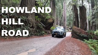 Howland Hill Road Jedediah Smith Redwoods State Park California [upl. by Zulaledairam]