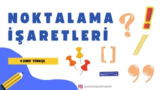 4Sınıf Türkçe  Noktalama İşaretleri [upl. by Euqilegna]