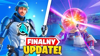 FINALNY UPDATE w Fortnite Event Klombo Zmiany na Mapie [upl. by Berman534]