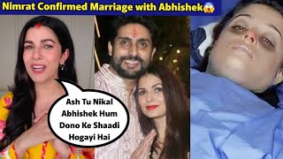 Nimrat Kaur Confirmed Relationship with Abhishek Bachchan After Separation with Aishwarya Rai😱 [upl. by Ledniahs]