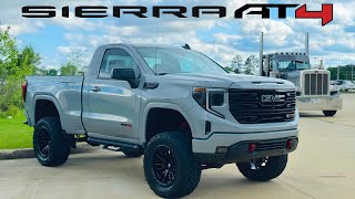 GMC SIERRA AT4 SINGLE CAB GOT THE ULTIMATE SETUP  SHOP UPDATES amp MORE [upl. by Cyndia]