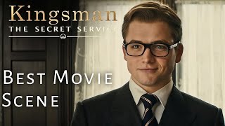 quotKingsman The Secret Servicequot Best movie scenes Hindi🎥🍿 [upl. by Rimola450]