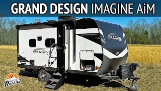 20 Small Travel Trailer WalkThrough  Grand Design Imagine AIM [upl. by Diet]