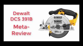 DeWalt DCS391 20v Circular Saw Review [upl. by Coleman]