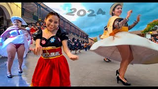 CARNAVAL AYACUCHANO 2024 🇵🇪 Carnaval del BICENTENARIO🎉 [upl. by Hazeghi]