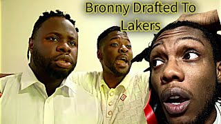 How LeBron was after Bronny got drafted to the Lakers Reaction [upl. by Iggam]