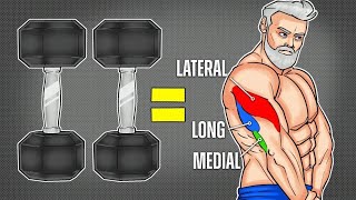 The ONLY 3 Dumbbell Triceps Exercises You Need men over 40 [upl. by Linskey]