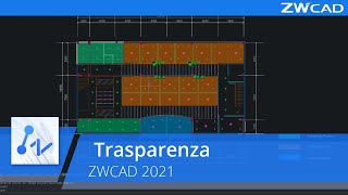 Trasparenza  ZWCAD 2021 Official [upl. by Alexandr323]