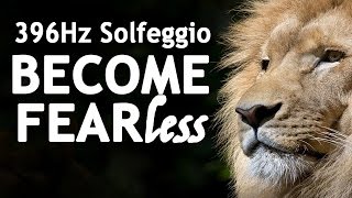 SOLFEGGIO 396 Hz ⧊ BECOME FEARLESS ⧊ POWERFUL Sleep Meditation Music  Solfeggio Frequencies [upl. by Lyman884]