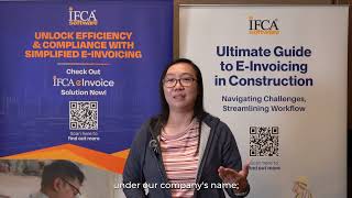 Hwa Hin Sdn Bhd Testimonial on IFCA Einvoicing event [upl. by Gert]