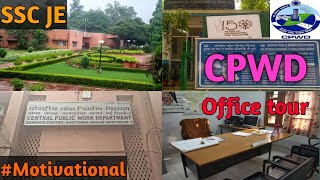 CPWD Office Tour  SSC JE Motivation  SSC JE Office [upl. by Nelyak407]