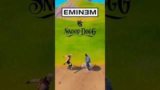 Eminem VS Snoop Dogg  Whos Wins in Fortnite [upl. by Anahsek550]