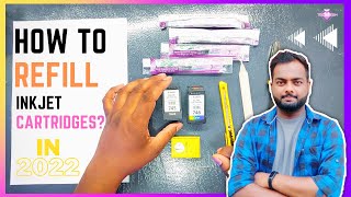 How To Refill Canon Mg 24702570 Printer Cartridges  PG745 amp CL746 Cartridges Refill  2022 🔥🔥 [upl. by Berk]