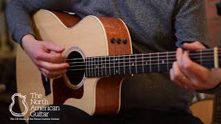 Taylor 214 CE FS DLX Electro Acoustic Guitar  Played by Stuart Ryan [upl. by Wystand]