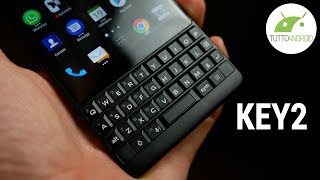 BLACKBERRY KEY2 segni PARTICOLARI A VAGONATE  Recensione  ITA  TuttoAndroid [upl. by Ydisahc172]