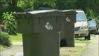 DPW trash pickup on slide schedule this week [upl. by Dannica]