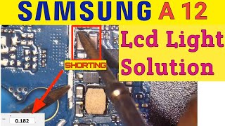 Samsung a12 light solutionsamsung a12 display light problem [upl. by Viscardi]