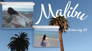 Malibu vlog☀️글로니로 코디한 cali 여행기🌴말리부 경치 잔뜩 담아온 여행💕 glowny Brandy melville Kith [upl. by Yenduhc]