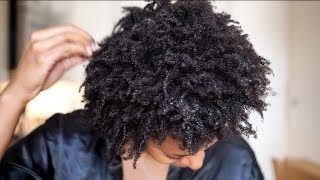 How To Do A ACV Rinse Apple Cider Vinegar Rinse On Natural Hair [upl. by Harbed]