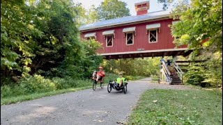 Recumbent Trikes Impromptu Trike Riders of Central Ohio Fall Rally 2023 [upl. by Yelik]