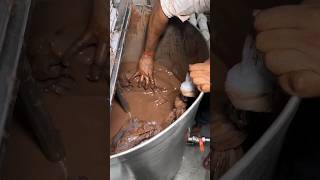 Chocolate ice cream Kaise banta hai making shortvideo [upl. by Llerrehc]