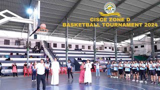 CISCE ZONE D BASKETBALL TOURNAMENT 2024  HIGHLIGHTS [upl. by Annohs]