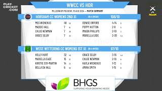 West Wittering CC Womens 1st XI v Horsham CC Womens 2nd XI [upl. by Eahcim250]