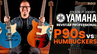 Yamaha Revstar Professional Guitars Specs Review amp P90s vs Humbucker Tone Demo [upl. by Amaral]