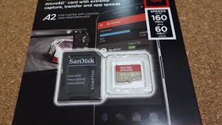 マイクロSD 64GB SanDisk サンディスク Extreme microSDXC A2 SDSQXA2064G 海外パッケージ品ベンチマークテスト [upl. by Schatz]