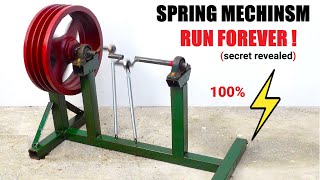 Free Energy Generator from Dual Spring Mechanism  Mr Electron [upl. by Hazmah]