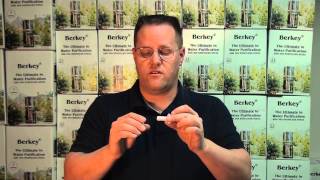 How to Install Berkey Water Filter Blocking Plugs [upl. by Yliah]