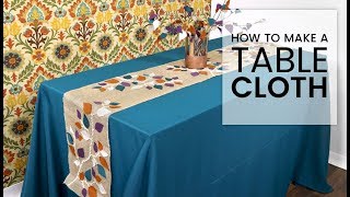 How to Make a Tablecloth [upl. by Innek]