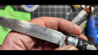 Hammer Brand USA Canadian Girl Guide Knife  Well that was a Surprise knifecommunity [upl. by Idonna]