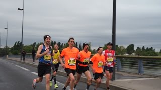 semi marathon de nantes 2017 [upl. by Bentlee]