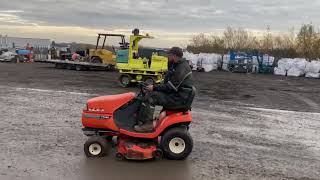 KUBOTA T1760 petrol ride on mower [upl. by Raji]