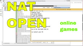 How to set your NAT to OPEN  pc Games error  Imporve online gaming [upl. by Mela]