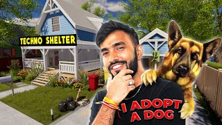 I FOUND A CUTE PUPPY AT ABANDONED HOUSE  HOUSE FLIPPER  TECHNO GAMERZ [upl. by Herrod187]