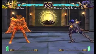 Saint Seiya  Sagitario Aioros V2 Vs Death Mask Espectro [upl. by Grous]