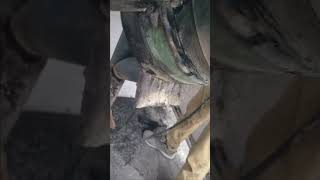 6010 Welding Root Pass 🧑‍🏭🧐🔥6g Position 6010 Welding Test shorts stickwelding 6010stickwelding [upl. by Vladimir]