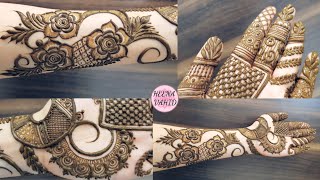 latest Dubai henna design 38  heena vahid [upl. by Eikcor]