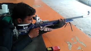 22 Rifle shooting Walther KK500 in 50mtr range [upl. by Shulman]