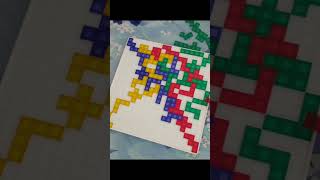 মজার ব্লকাস খেলা Blokus the interesting game we played [upl. by Adnesor]