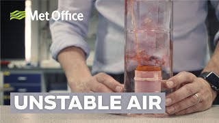 What is unstable air and how does it form clouds [upl. by Borg]