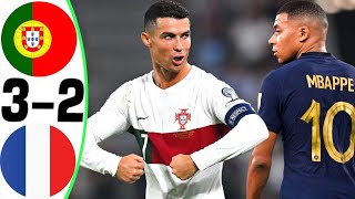 Portugal vs France 32  RONALDO vs MBAPPE  All Goals and Highlights 2023 [upl. by Hogen30]