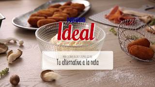 🥣 Salsa bechamel para croquetas  Recetas Leche IDEAL [upl. by Hakeber]