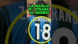 La maglia da calcio più strana al mondo 😧 zamorano calciosport football [upl. by Ydisac718]