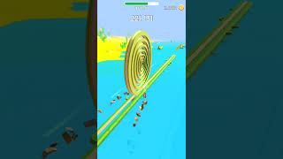 Spiral roll 🥐 Game Level 37 New Play ytshorts trending gaming [upl. by Nolie]