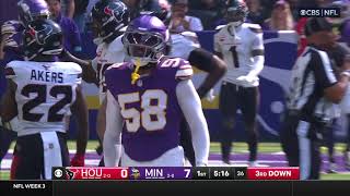 Minnesota Vikings Highlights vs Houston Texans  2024 Regular Season Week 3 [upl. by Ttezil]